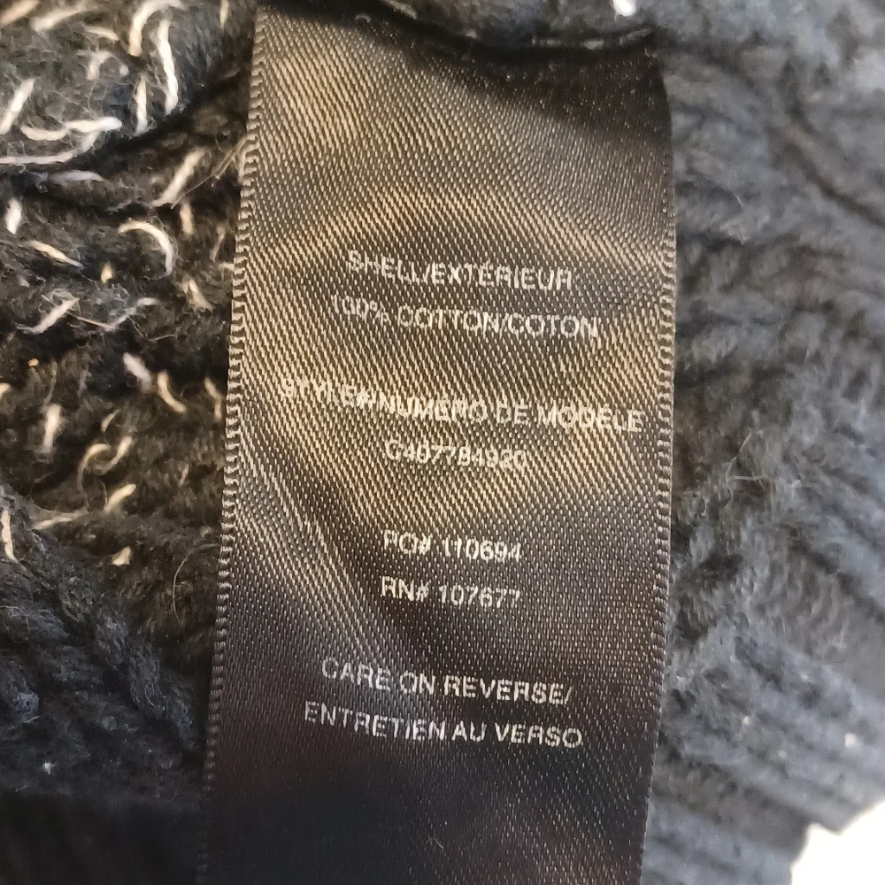 Alice + Olivia Florence Marled Crop Turtleneck Sweater Size Small Oversized_6